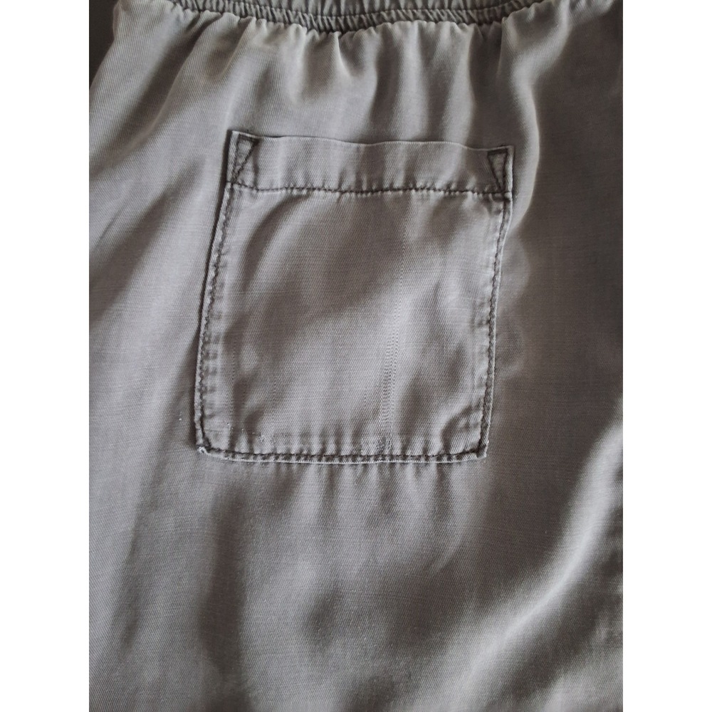 Anthropologie XL Klara Utility Drawstring Cargo Pocket Skirt Dark Academia Prep - Picture 7 of 7